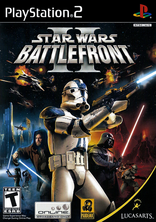Star Wars: Battlefront II PlayStation 2 cover